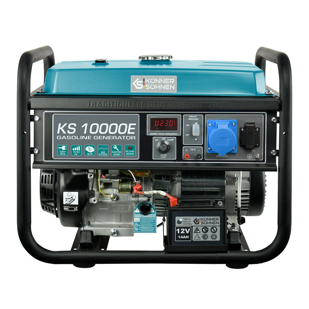 Gerador a gasolina "Könner & Söhnen" KS 10000E