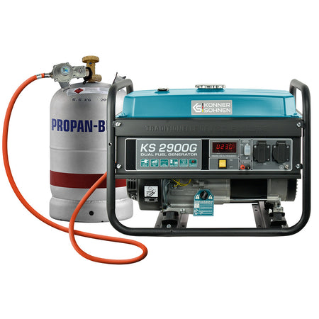 Gerador a GPL/Gasolina "Könner & Söhnen" KS 2900G