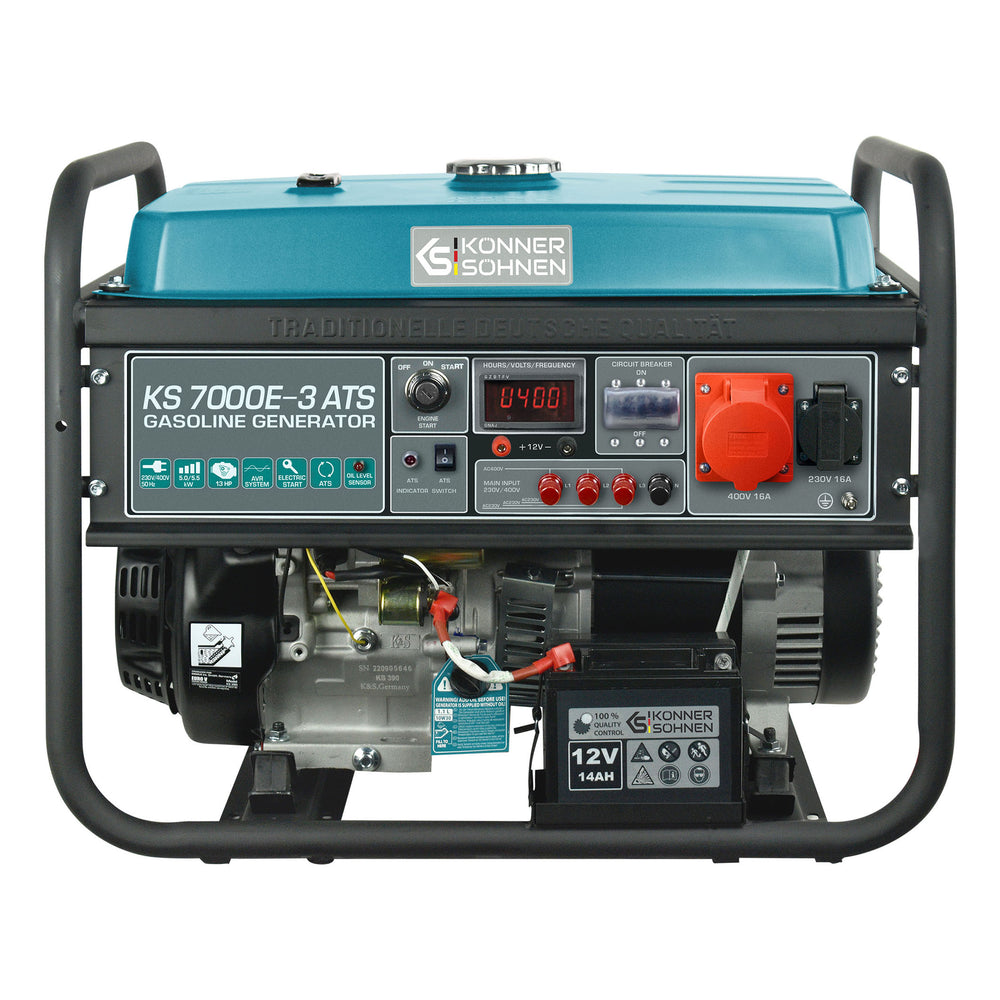Gerador a gasolina "Könner & Söhnen" KS 7000E-3 ATS