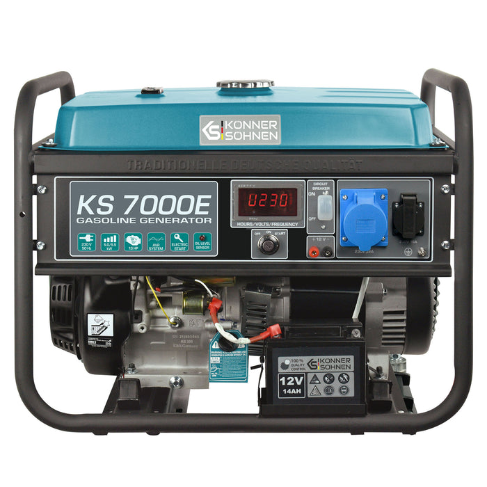 Gerador a gasolina "Könner & Söhnen" KS 7000E