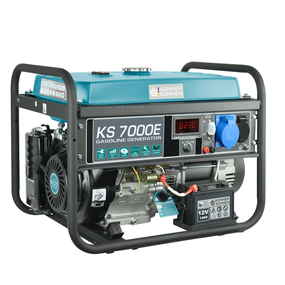 Gerador a gasolina "Könner & Söhnen" KS 7000E