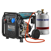 Invertorový generátor na LPG/benzín KS 8100iEG