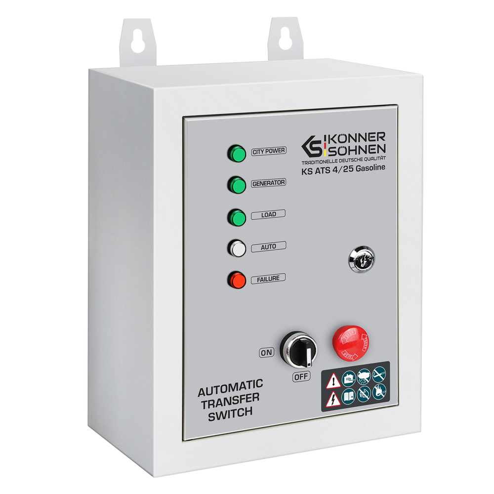 Automatisk överföringsbrytare KS ATS 4/25 Gasoline