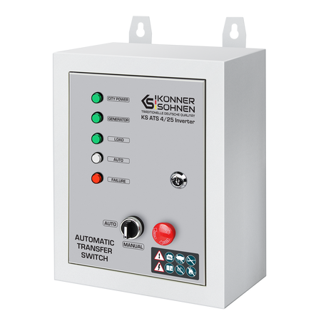 Interruptor de Transferencia Automática KS ATS 4/25 Inversor