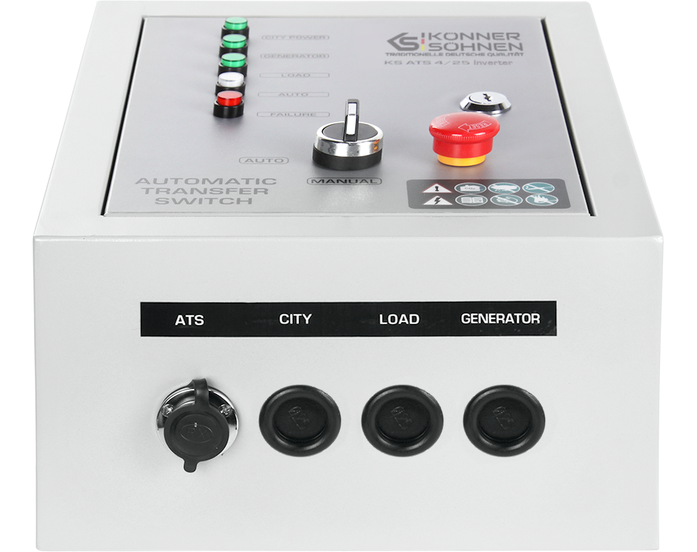 Automatyczny Przełącznik Zasilania KS ATS 4/25 Inverter