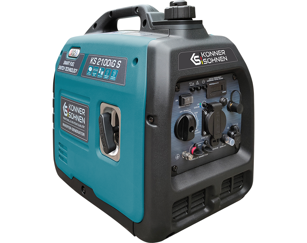 Groupe électrogène à essence-gaz de type inverter KS 2100iG S