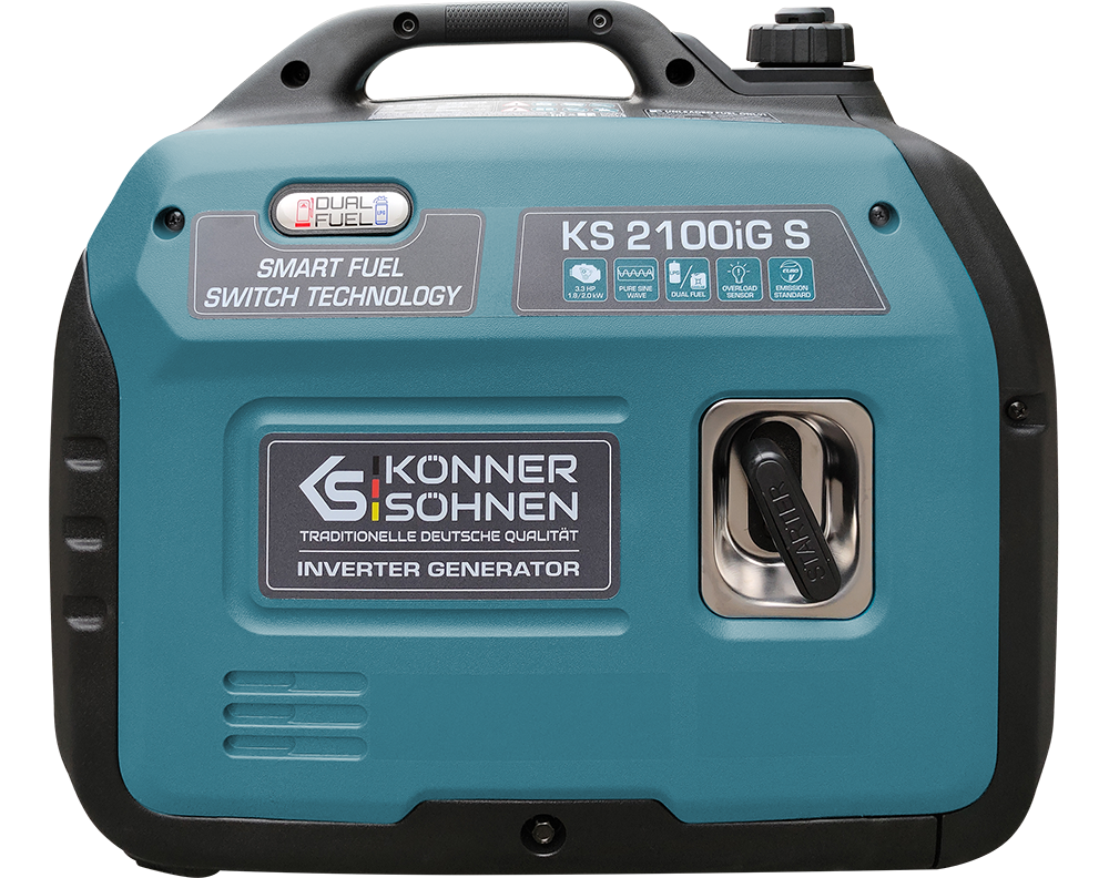Generador inverter híbrido de gas/gasolina KS 2100iG S
