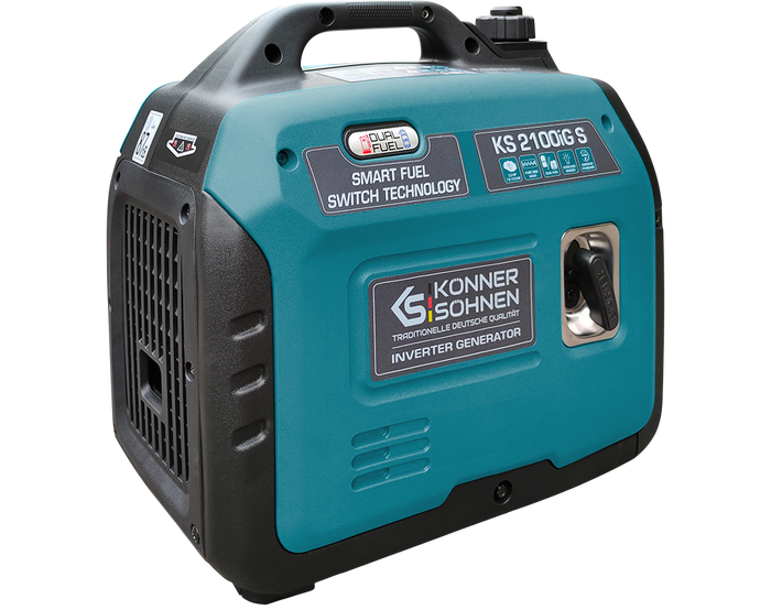 Groupe électrogène à essence-gaz de type inverter KS 2100iG S