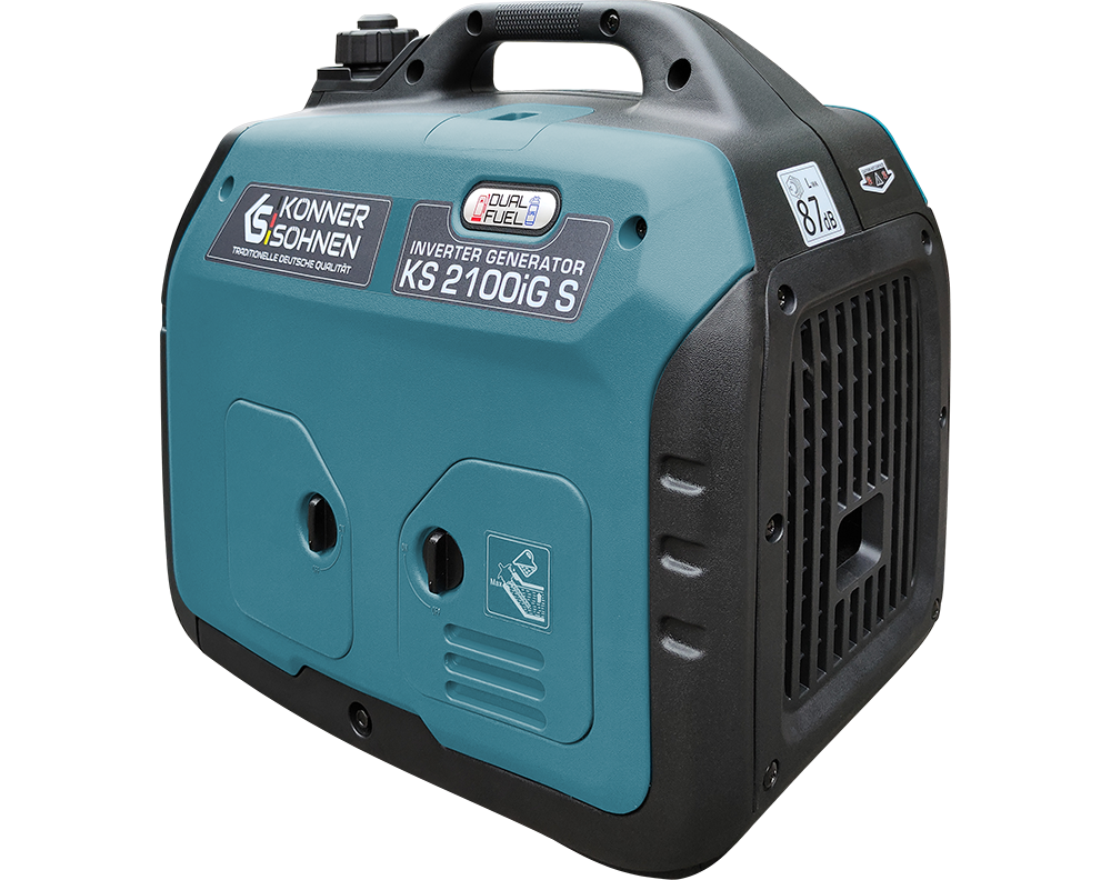 Generador inverter híbrido de gas/gasolina KS 2100iG S