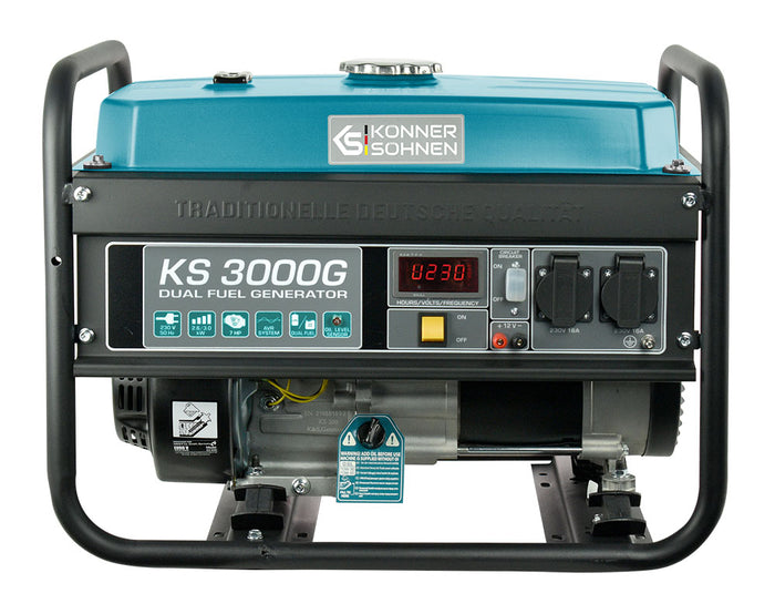 Gerador a GPL/Gasolina "Könner & Söhnen" KS 3000G