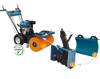 Machine multifonction KS 7HP-MFM 80 SET 4 in 1